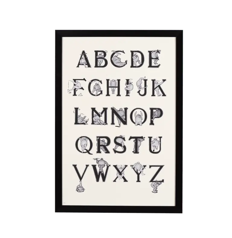 serigraphie_abecedaire - Michelin Collectors