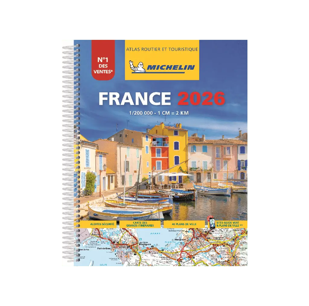 Atlas France 2026 à spirales