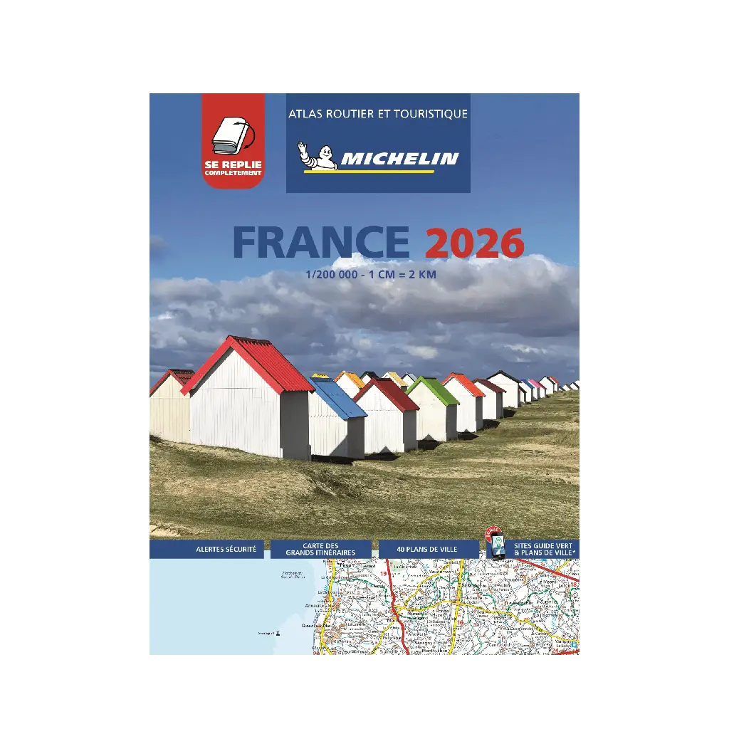 Atlas Michelin 2026 France