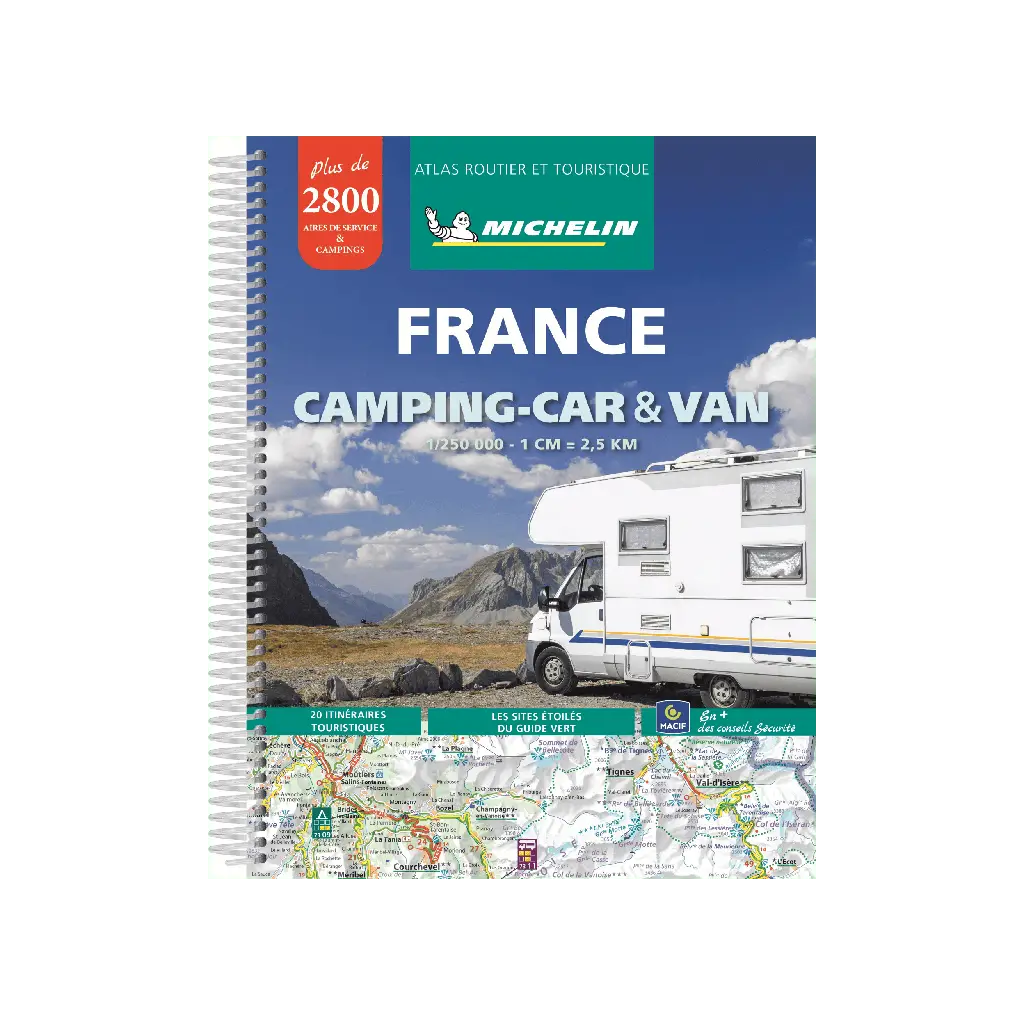 Atlas camping car- Cartes et guides Michelin