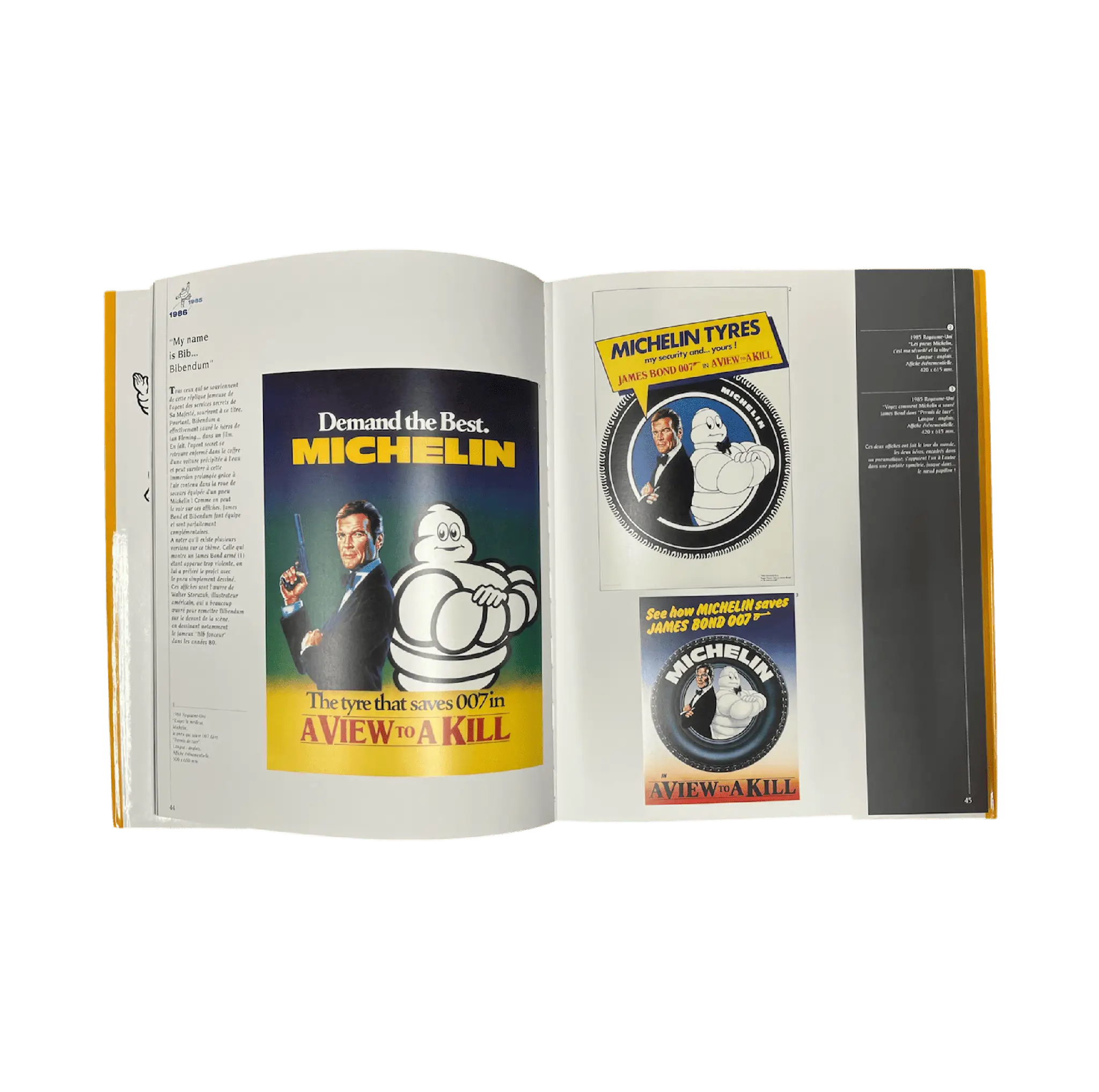 Bibendum à l'affiche - librairie Michelin
