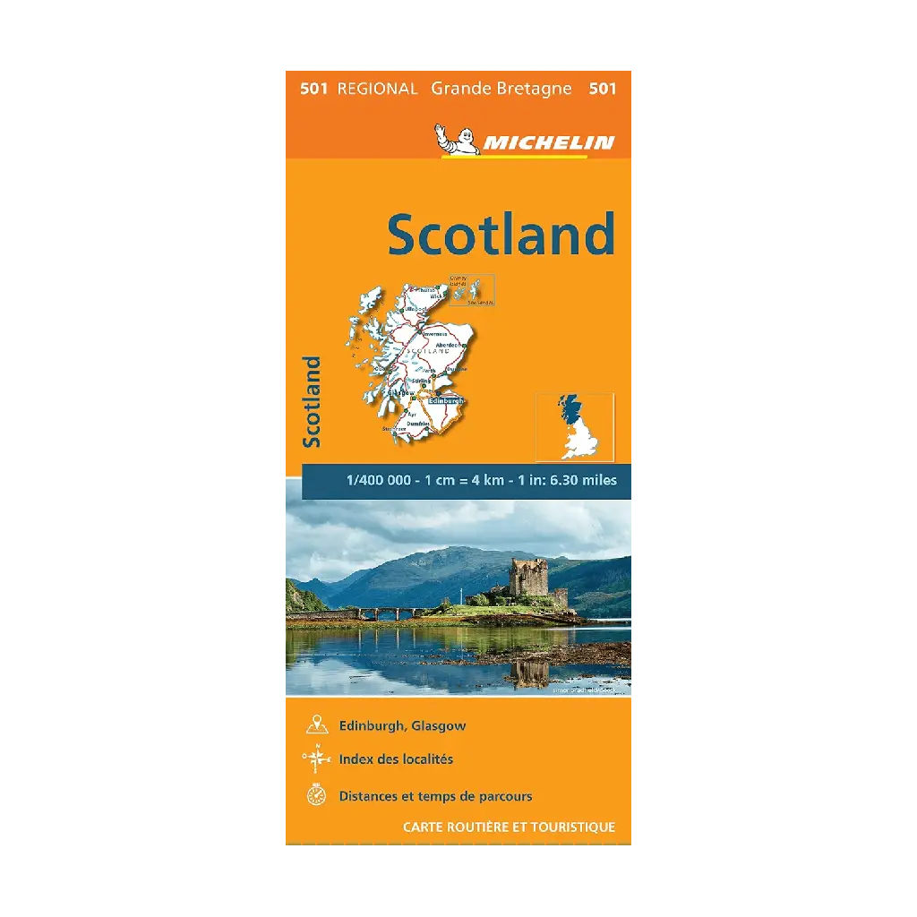 CR 501 Ecosse - cartes et guides Michelin