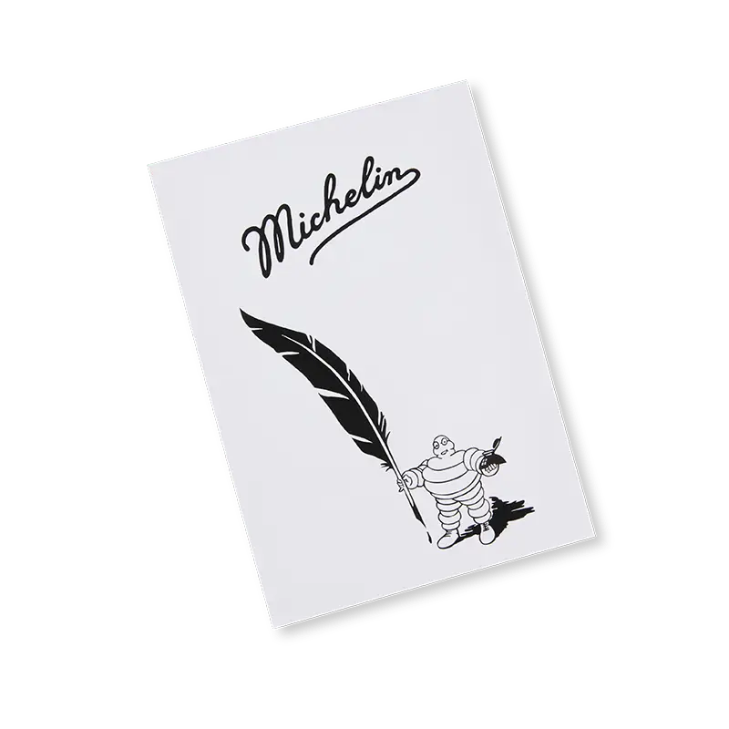 Carnet Bibendum plume (1) - papeterie