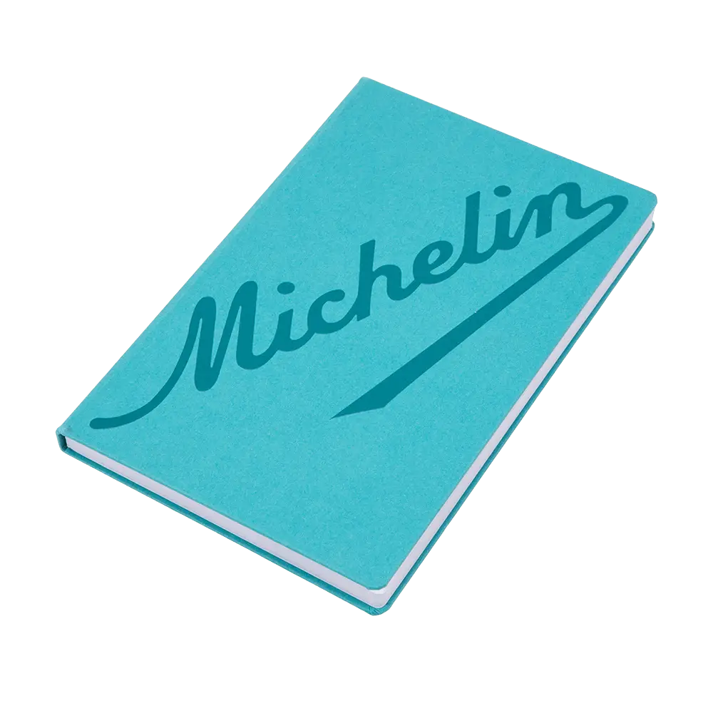 Carnet Heritage Michelin Turquoise