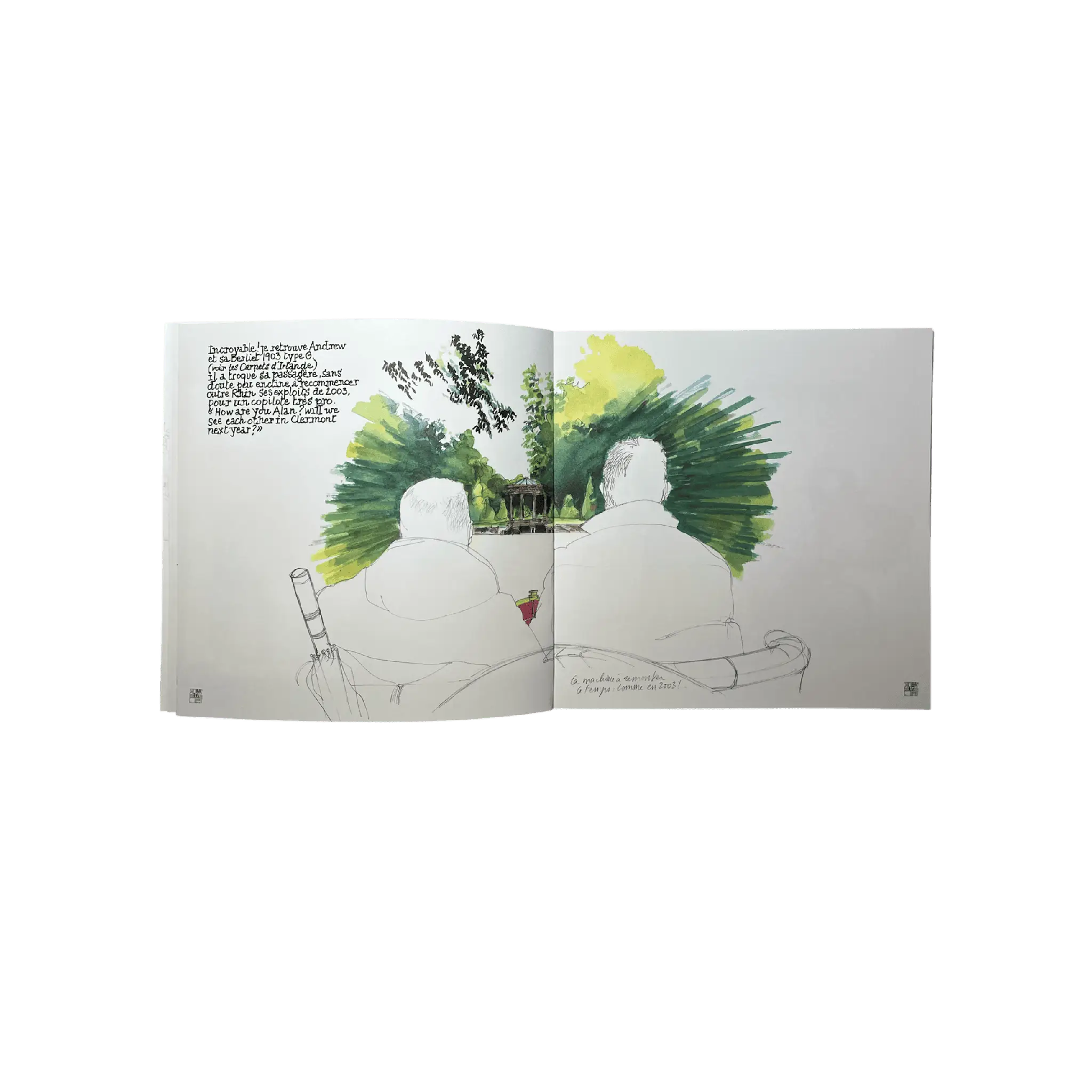 Carnet de Voyage Allemagne Gordon Bennett