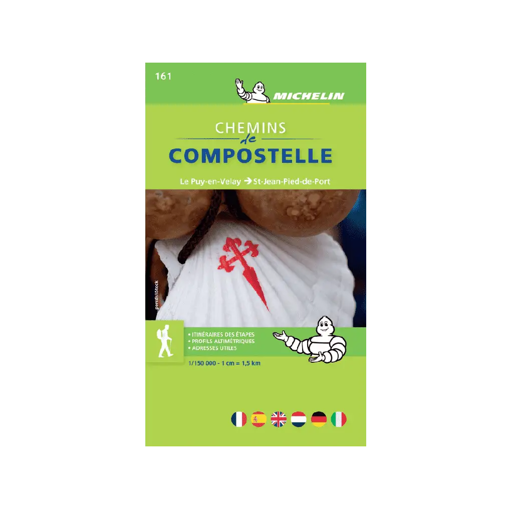 Carte Chemins de Compostelle 161