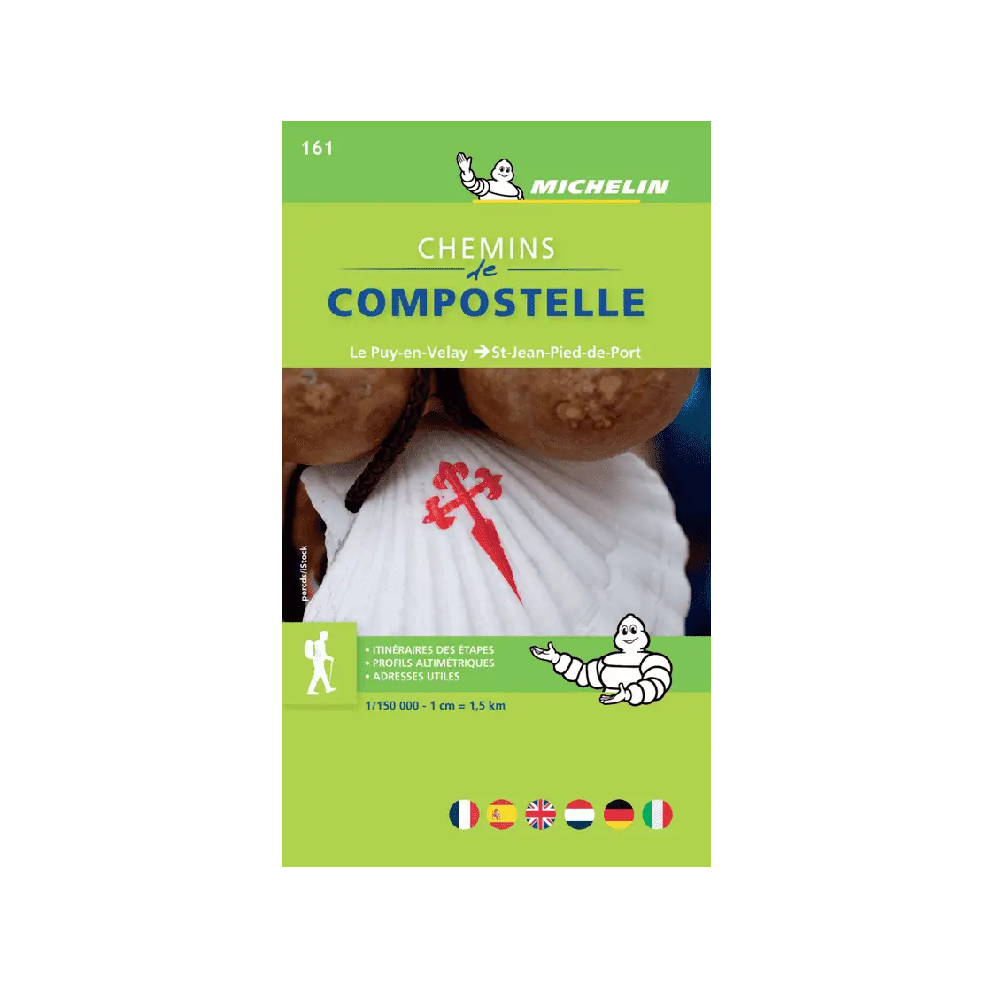 Carte Chemins de Compostelle 161