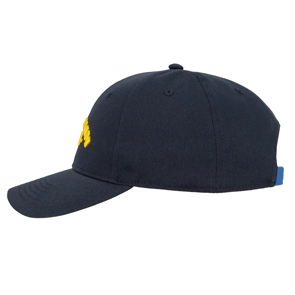 Casquette Michelin avec l'écriture Michelin en jaune