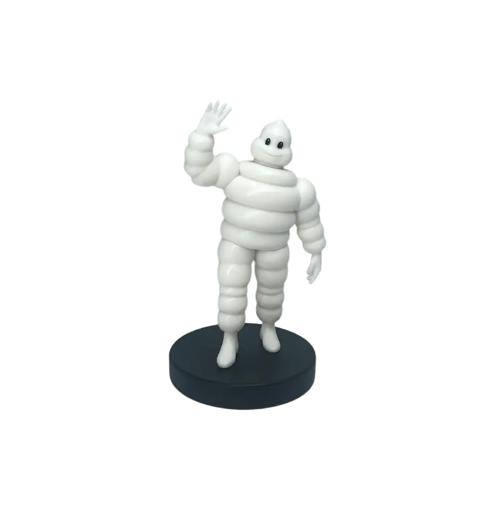 Figurine Bibendum Salue - Souvenirs Michelin