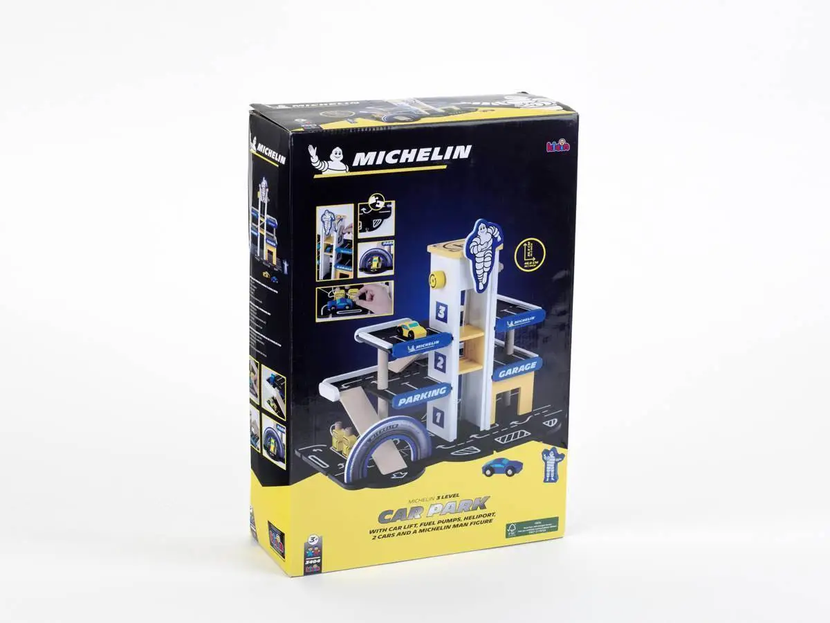 Garage en bois (2) - jeu michelin