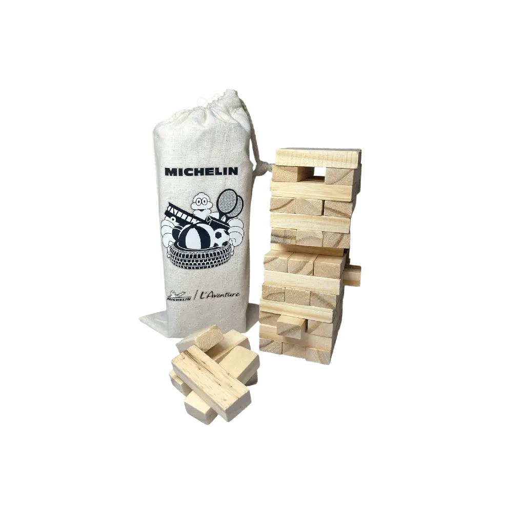 Jeu bloc en bois - Jeunesse Michelin