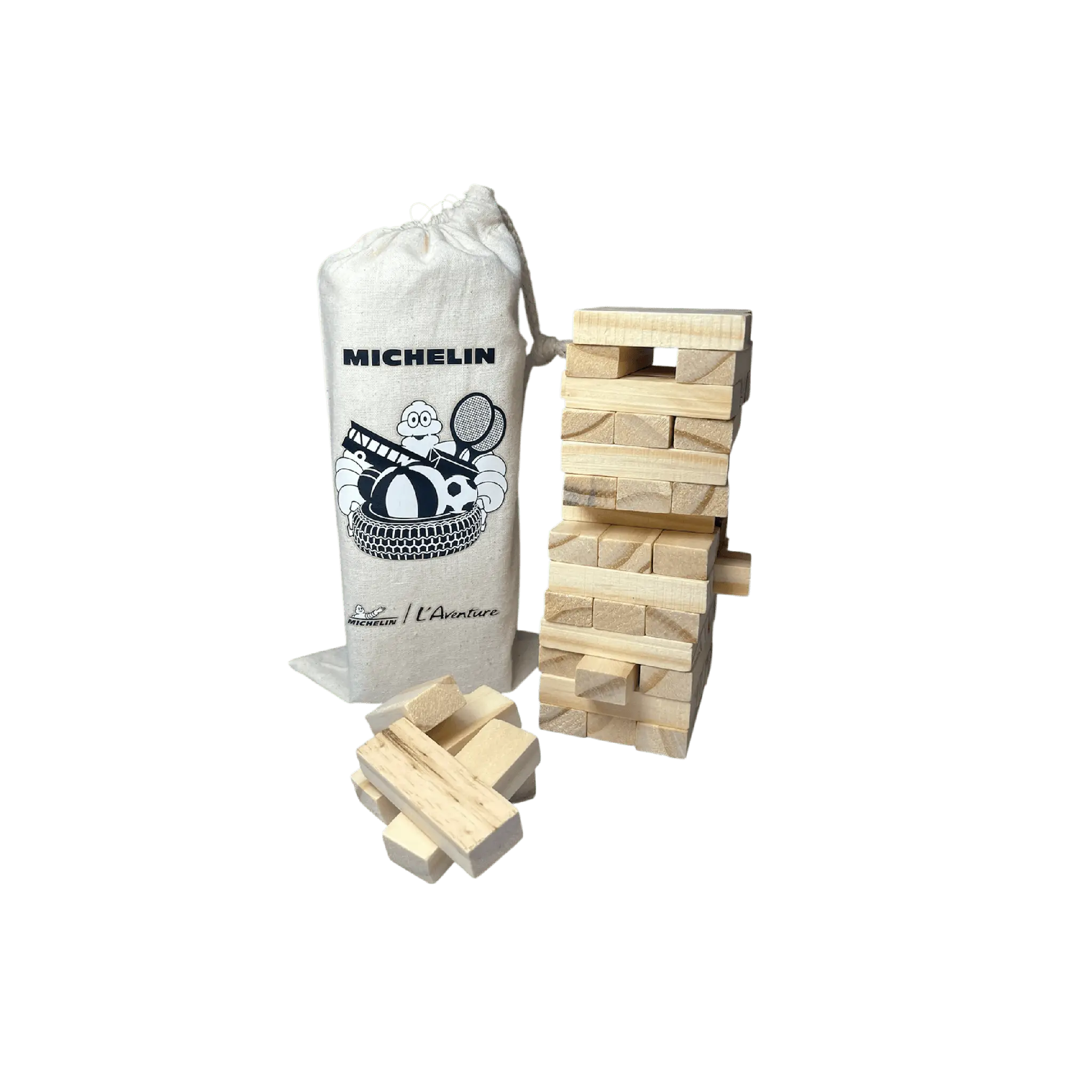 Jeu bloc en bois - Jeunesse Michelin