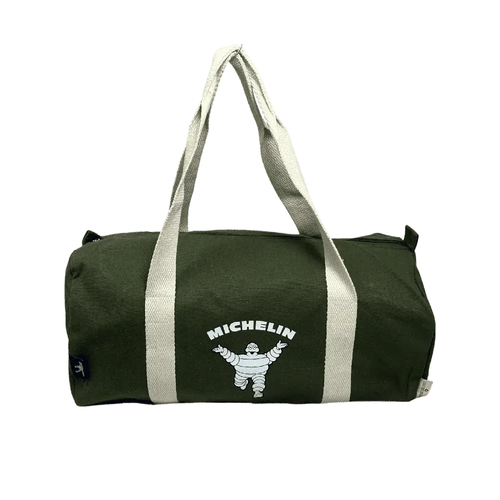 Sac polochon kaki- Accessoires l'Aventure Michelin