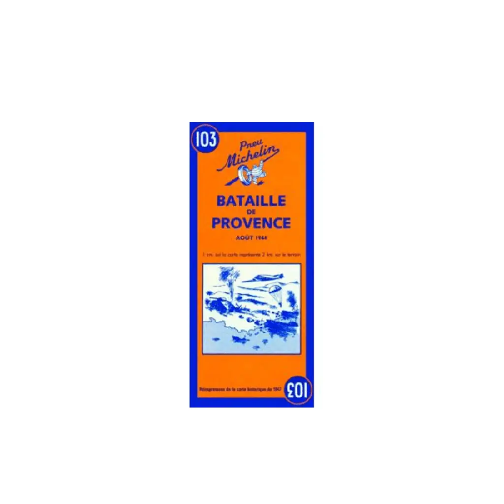 bataille de provence michelin - CARTES ET GUIDES MICHELIN