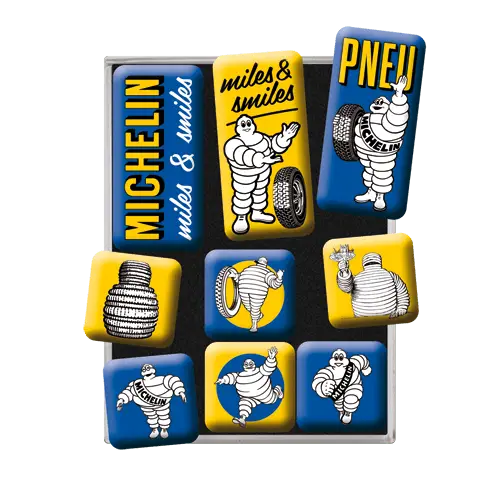 magnets Michelin boite