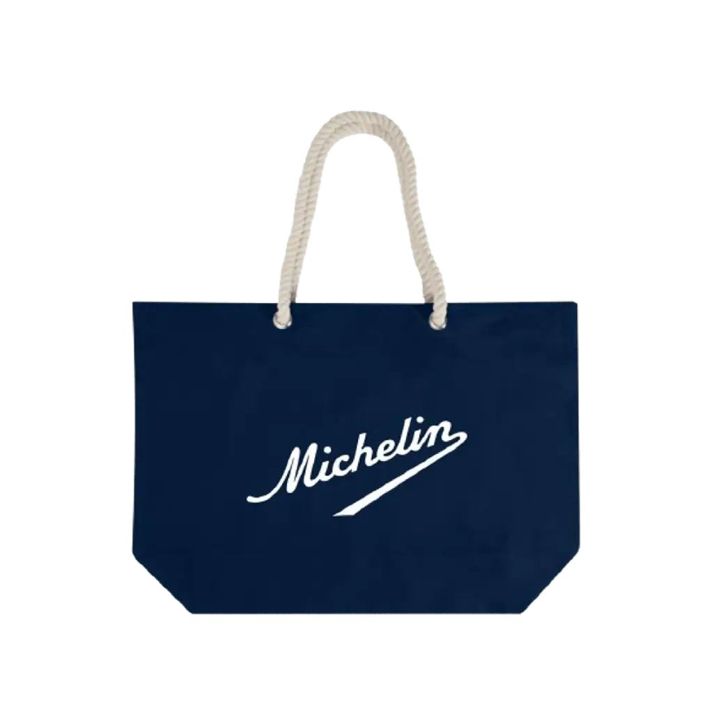 sac de plage michelin bleu - accessoires